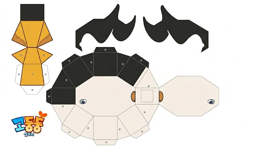 Instructional Paper Toy for Teaching the Quarter Rest: “Gentle Peng” Finger Puppet